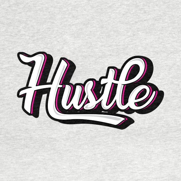 hustle, born hustler by ThyShirtProject - Affiliate